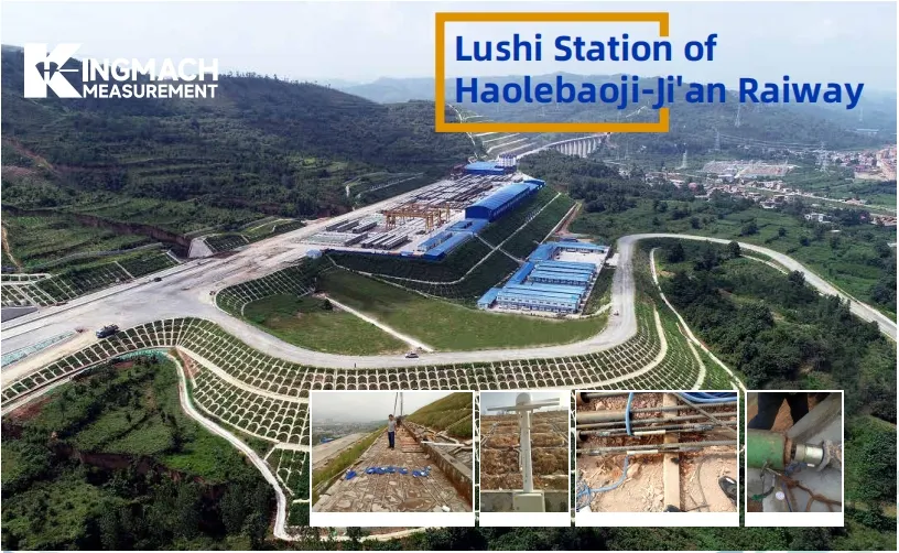 Lushi stasjon på Haolebaoji-Ji'an Railway