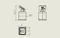 Integrert tiltmeter JMQJ-7315RTU bilde 6
